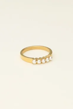 My Jewellery Bague à 5 Perles Outlet