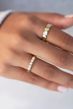My Jewellery Bague à 5 Perles Outlet