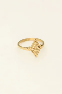 My Jewellery Bague à Carreaux Universe Discount