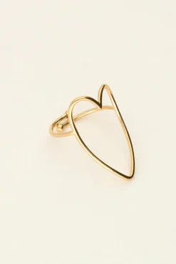 My Jewellery Bague Ajustable Coeur Clearance