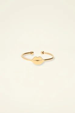 My Jewellery Bague Ajustable Lèvres Hot