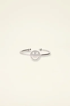 My Jewellery Bague Ajustable Smiley Discount