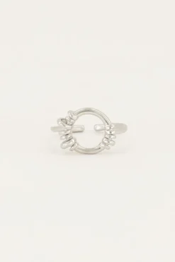 My Jewellery Bague Avec Cercle Ouvert Fashion