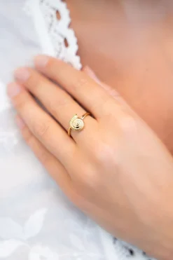 My Jewellery Bague Avec Coquillage Clearance