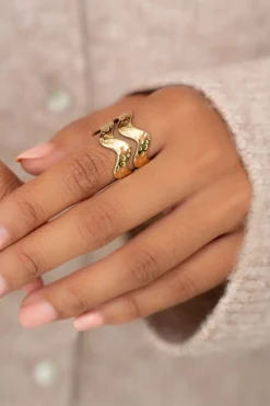 My Jewellery Bague Avec Double Vague Best
