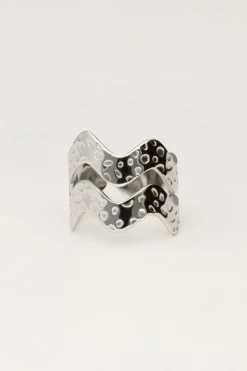 My Jewellery Bague Avec Double Vague Best