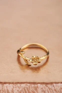 My Jewellery Bague Avec Fleur Birth Flower Online