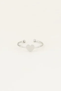 My Jewellery Bague Avec Petit Cœur Fashion