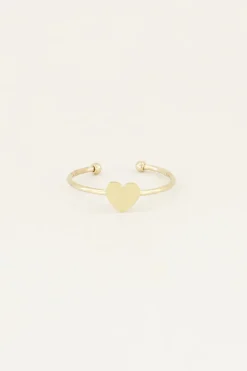 My Jewellery Bague Avec Petit Cœur Fashion