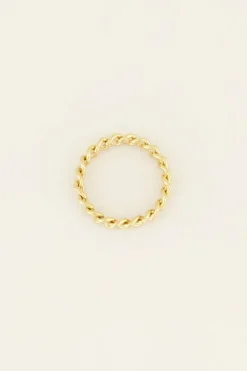 My Jewellery Bague Avec Petits Maillons Sale