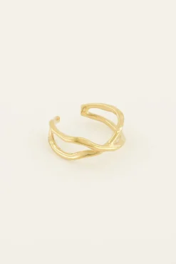 My Jewellery Bague Avec Structure Superposé Hot