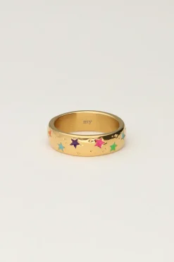 My Jewellery Bague Candy Avec étoiles Colorées Clearance