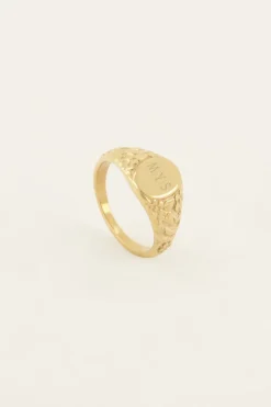 My Jewellery Bague Chevalière à Graver Atelier Discount