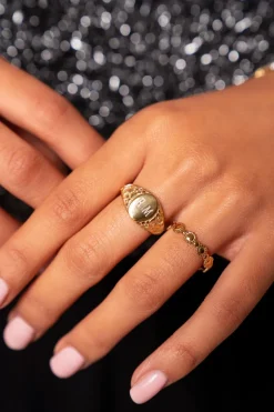 My Jewellery Bague Chevalière à Graver Atelier Discount