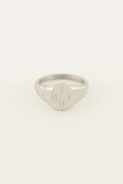 My Jewellery Bague Chevalière à Graver Atelier Online