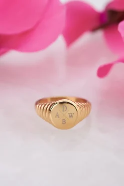 My Jewellery Bague Chevalière à Graver Atelier Online