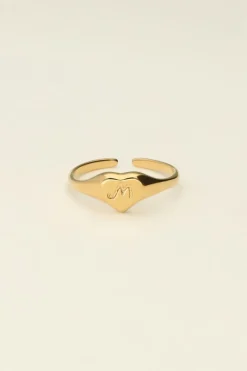 My Jewellery Bague Coeur à Initiale Online
