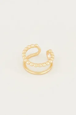 My Jewellery Bague D’oreille à Double Anneau Clearance