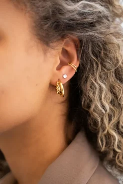 My Jewellery Bague D’oreille à Double Anneau Clearance