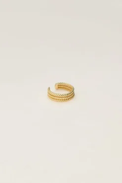 My Jewellery Bague D’oreille Trois Anneaux Fashion