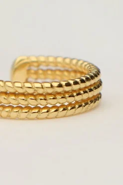 My Jewellery Bague D’oreille Trois Anneaux Fashion