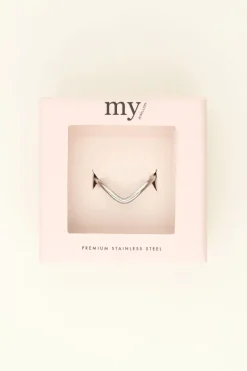 My Jewellery Bague En V Outlet