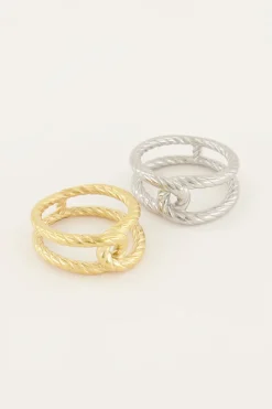 My Jewellery Bague Iconic Corde Avec Nœud Outlet