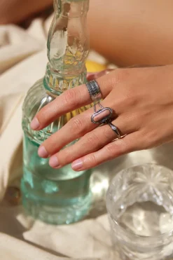 My Jewellery Bague Initiale Argentée Best
