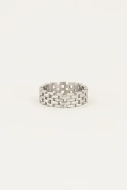 My Jewellery Bague Large Avec Maillons Clearance