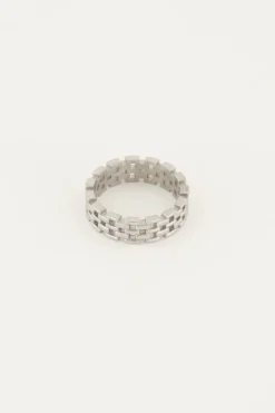 My Jewellery Bague Large Avec Maillons Clearance