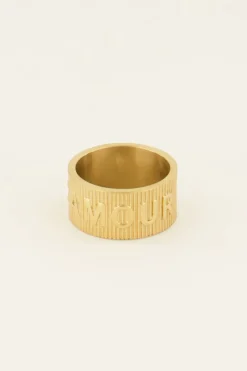 My Jewellery Bague Large « L’amour » Sale