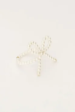 My Jewellery Bague élastique Avec Perles Et Noeud Fashion