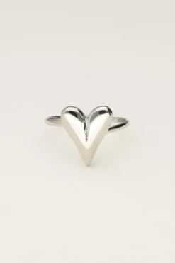 My Jewellery Bague Minimaliste Avec Cœur Best