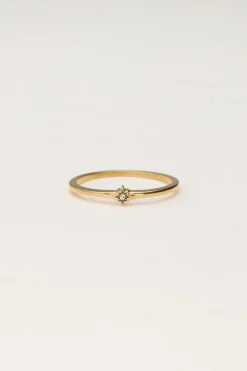 My Jewellery Bague Minimaliste Avec Strass Clearance