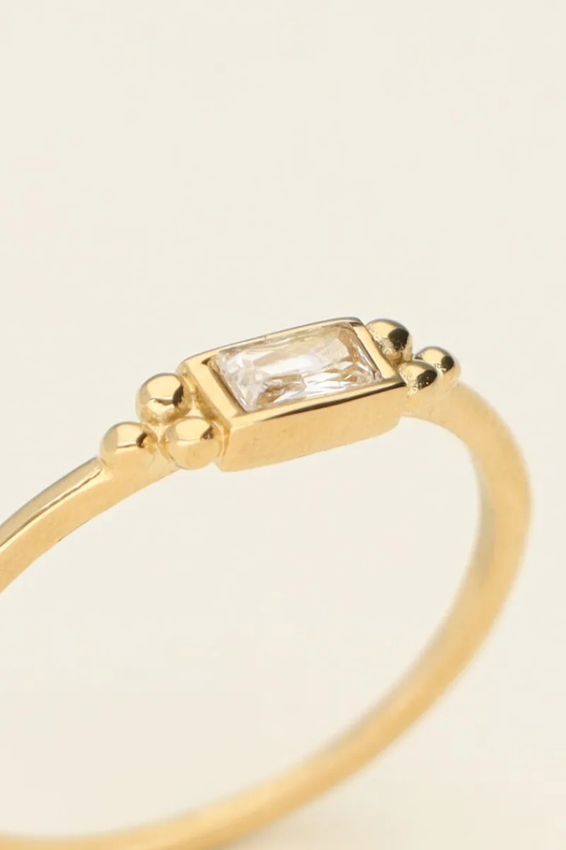 My Jewellery Bague Minimaliste Pierre Universe Best