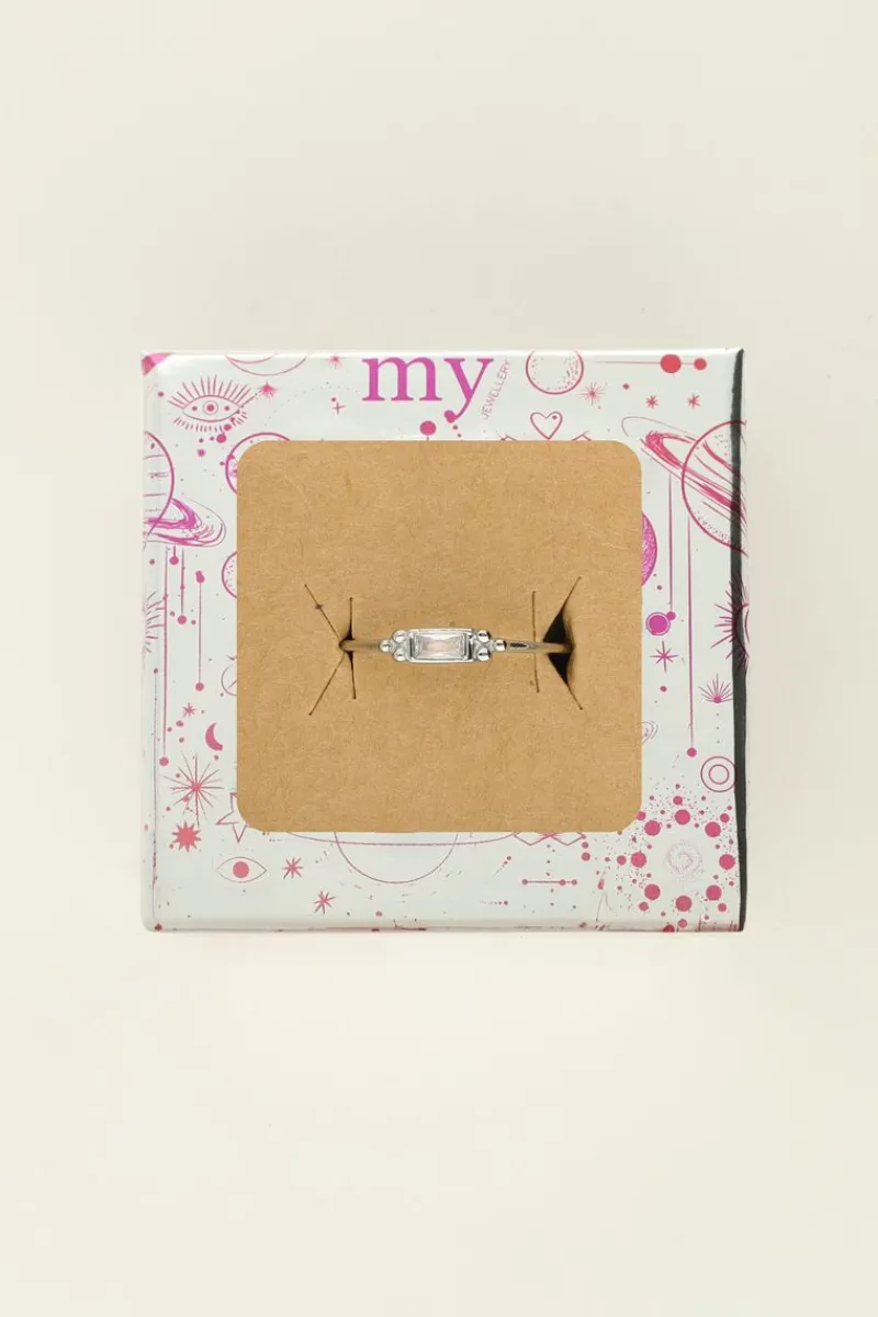 My Jewellery Bague Minimaliste Pierre Universe Best