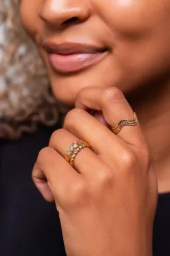 My Jewellery Bague Motif Tressé Discount