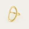 My Jewellery Bague Ovale Ouverte Discount
