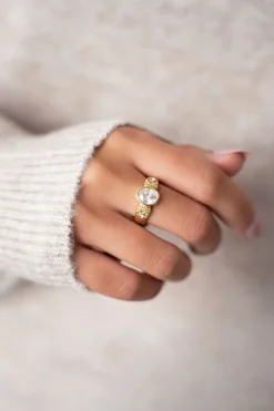 My Jewellery Bague Pierres Ice Cubes Best