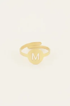 My Jewellery Bague Réglable à Initiale Online