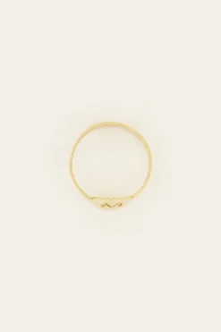 My Jewellery Bague Réglable à Initiale Online