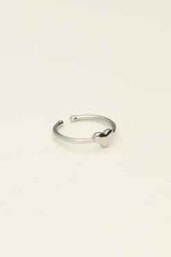 My Jewellery Bague Rose Avec Cœur Clearance