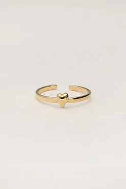 My Jewellery Bague Rose Avec Petit Cœur Online