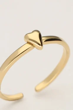 My Jewellery Bague Rose Avec Petit Cœur Online