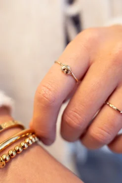 My Jewellery Bague Starry Avec Planète En Forme De Coeur Clearance