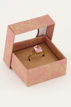 My Jewellery Bague Tendance Vintage à Cristaux Outlet