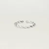 My Jewellery Bague Torsadée Blanche Outlet