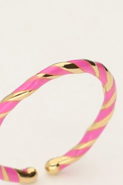 My Jewellery Bague Torsadée Rose Sale