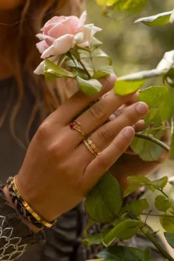 My Jewellery Bague Tressée Vintage Minimaliste Clearance