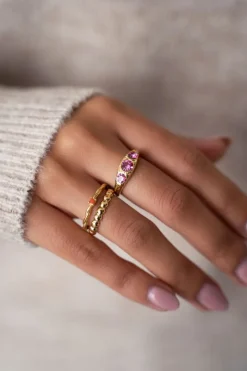 My Jewellery Bague Trois Pierres Blackberry Best